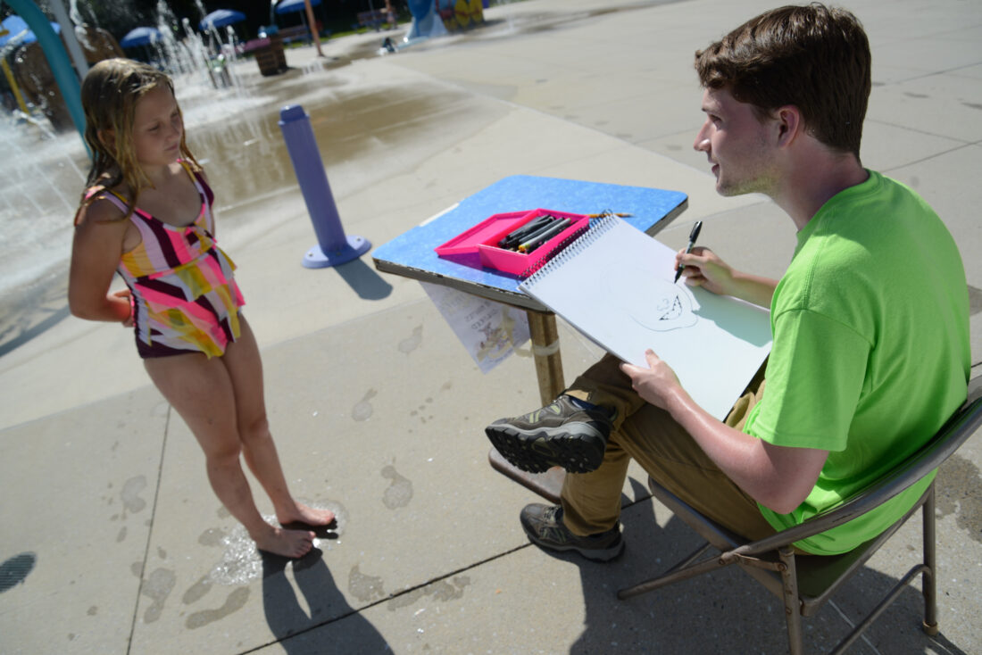 On the job Students spend summer helping local organizations News